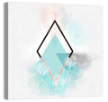 Scandinavian Diamond Geometry Wall Art