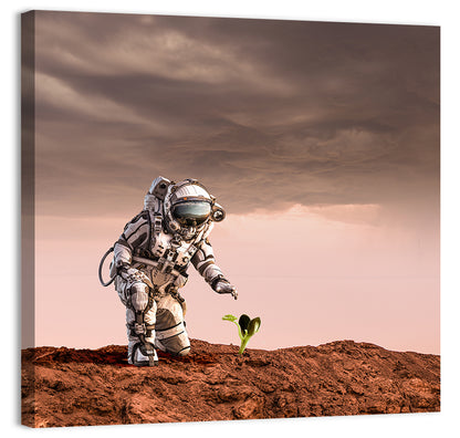 Mars Life Concept Wall Art