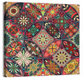 Vintage Mandala Tile Pattern Wall Art