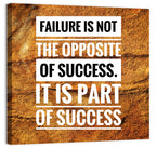 Failure Is Part of Success, Rock Texture Wall Art
