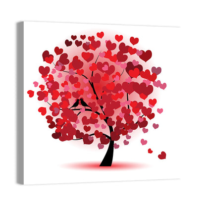 Valentine Love Tree Wall Art