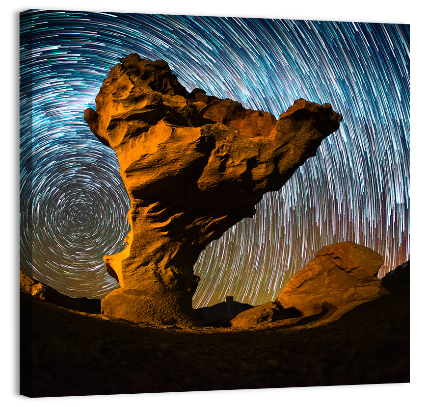 Arbol De Piedra Night Sky Wall Art