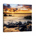 Phillip Island Sunset Silhouettes Wall Art