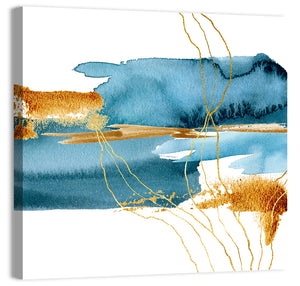Underwater Plant Abstract Wall Art