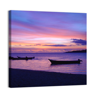 Malolo Island Sunset Wall Art