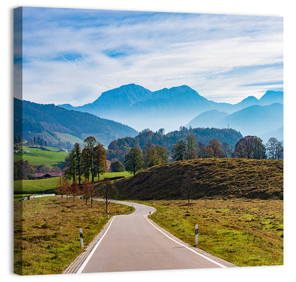 Bavarian Mountain Valley Wall Art