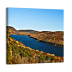 Lake of the Clouds Golden Hour Wall Art