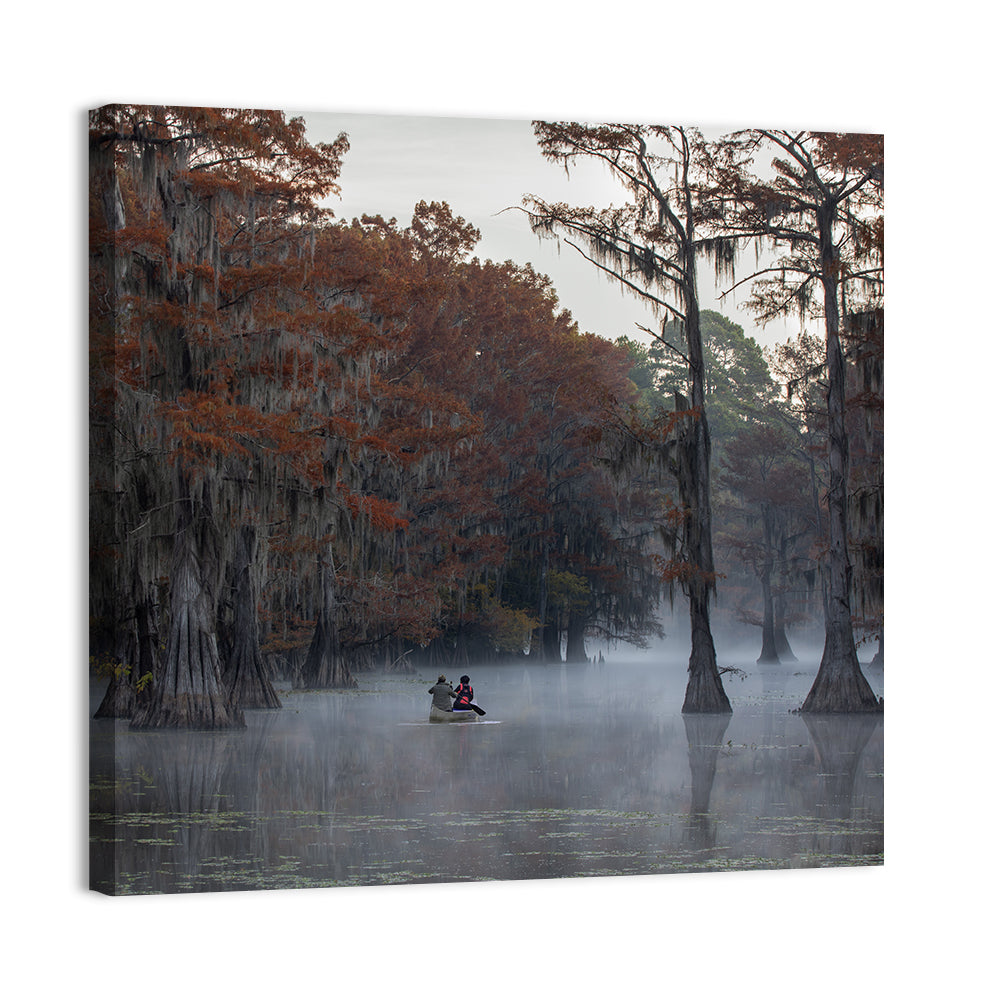 Caddo Lake Morning Mist Wall Art