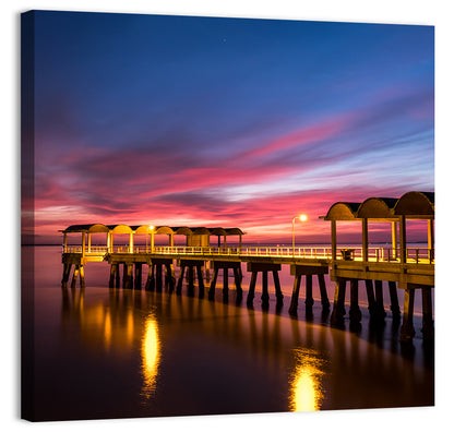 Jekyll Island Pier Wall Art