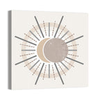 Sunburst Boho Minimalist Ii Wall Art