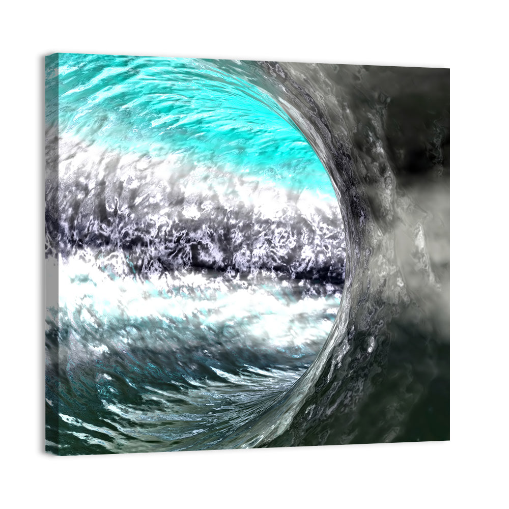 Water Tunnel Concept Wall Art