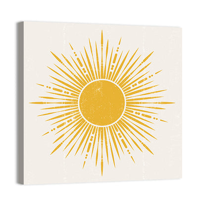 Sun Boho Minimalist II Wall Art