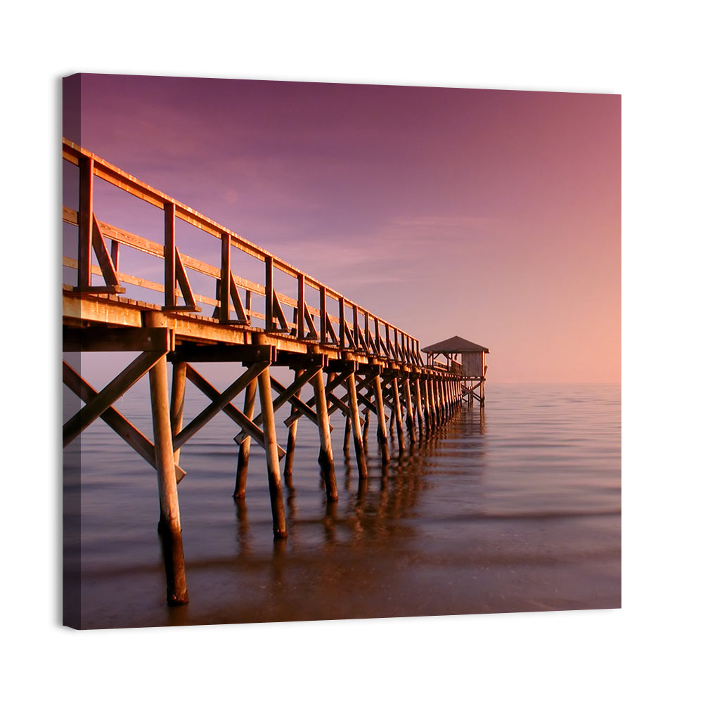 Gulf of Mexico Pier Wall Art