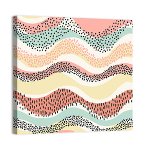 Pond Waves Abstract Wall Art