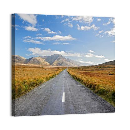 Road to Mountains Wall Art