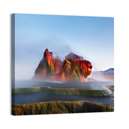 Fly Geyser Nevada Wall Art