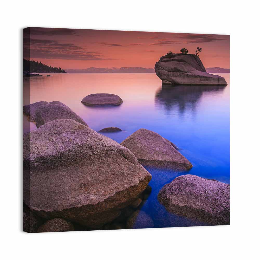 Lake Tahoe Sunset Wall Art
