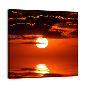 Caribbean Coast Sunset Wall Art