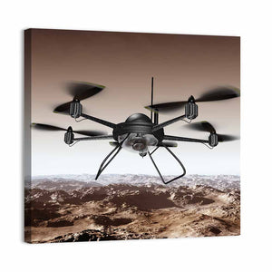 Spy Drone Wall Art