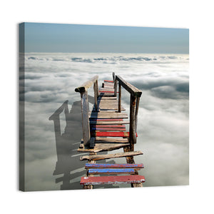 Bridge Over Clouds Wall Art