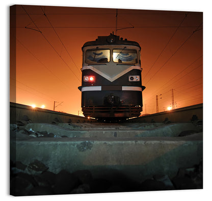 Electric Train Wall Art