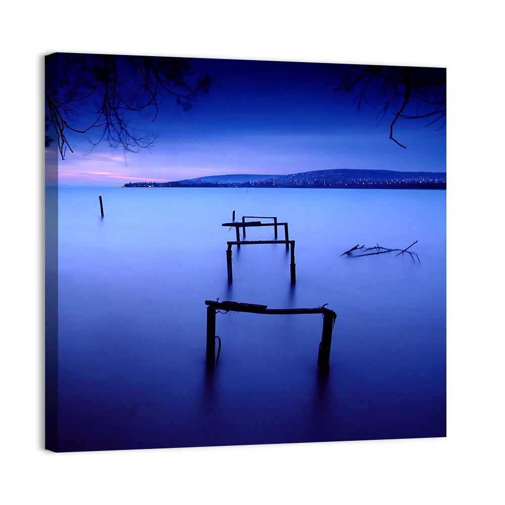 Lake Balaton at Twilight Wall Art