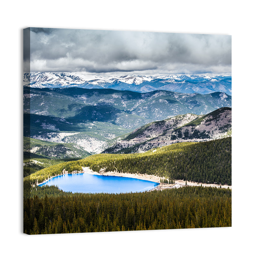 Mt Evans Echo Lake View Wall Art