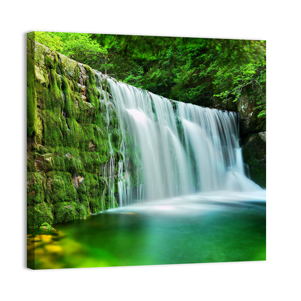 Emerald Lake Cascade Wall Art