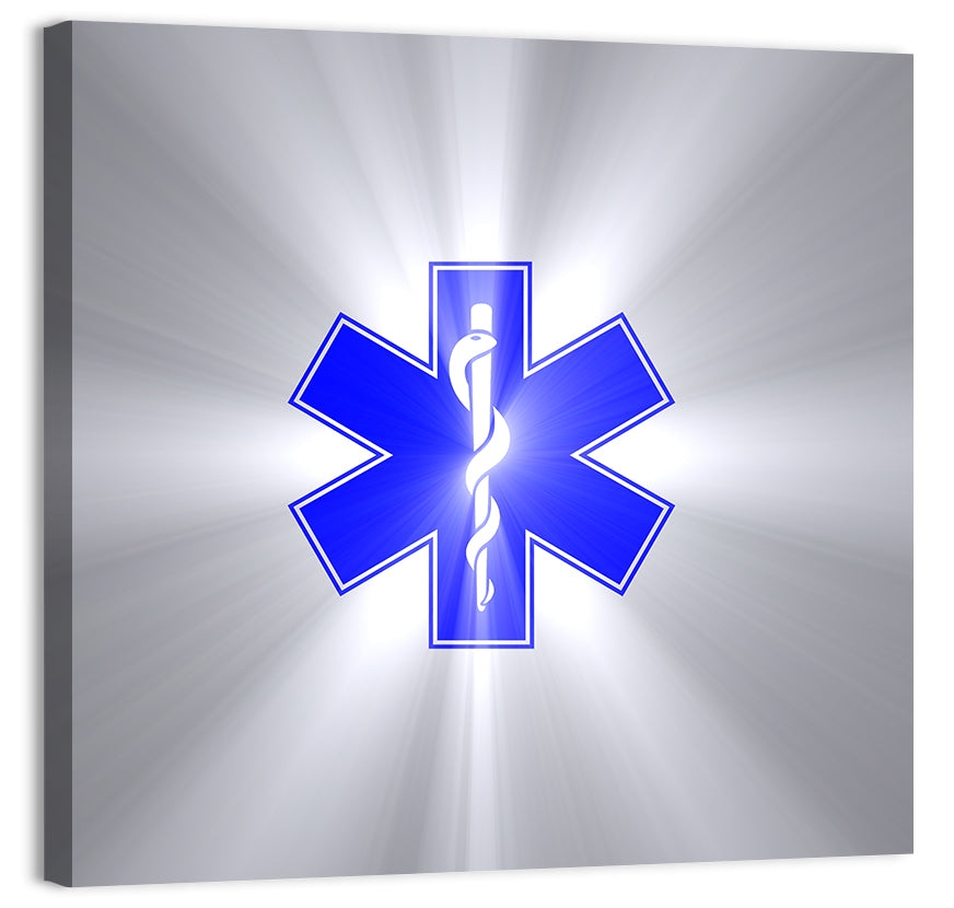 Emergency Medical Technician Symbol Wall Art