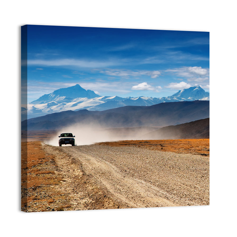 Road to Everest, Tibetan Highlands Wall Art