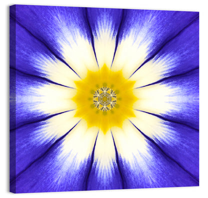 Vibrant Mandala Flower Wall Art