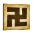 Buddhist Swastika Emblem Wall Art