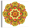 Vegetarian Pizza Mandala Wall Art