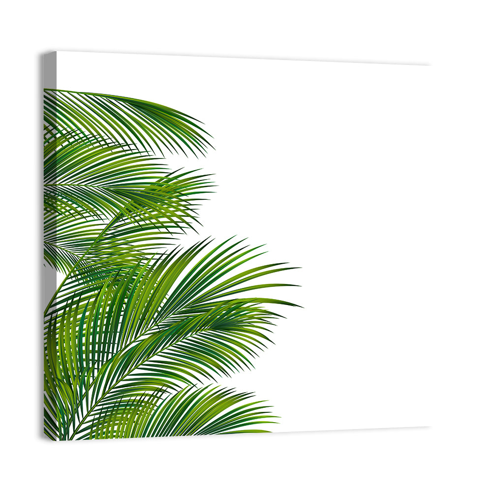 Asymmetrical Palm Fronds Wall Art