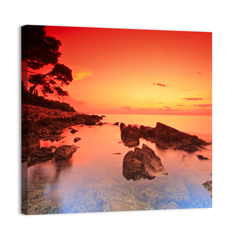 Brac Island Sunset Wall Art