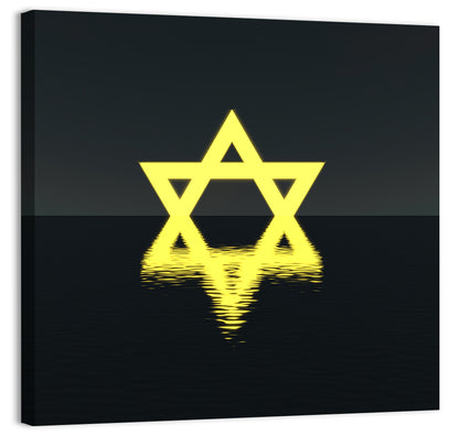 Star Of David Wall Art