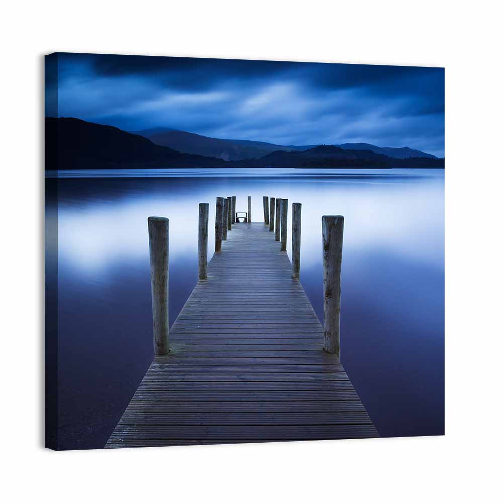 Ashness Jetty at Blue Hour Wall Art