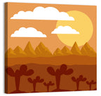 Desert Clouds Wall Art