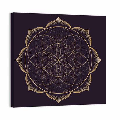 Mandala Sacred Geometry Wall Art