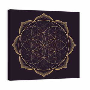 Mandala Sacred Geometry Wall Art