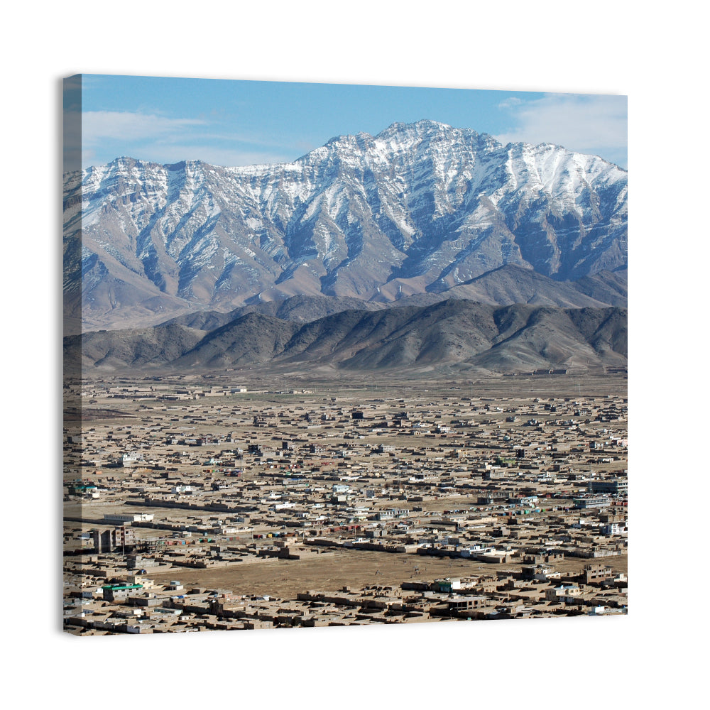 Kabul From Air Wall Art