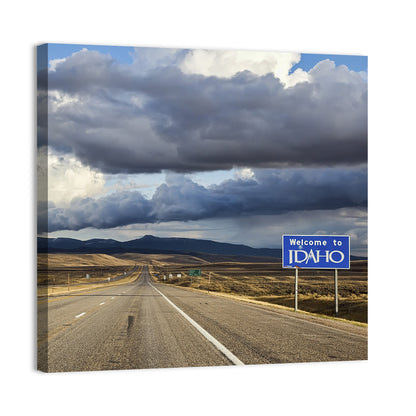 Idaho Highway Wall Art