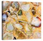 Golden Geode Mosaic Wall Art
