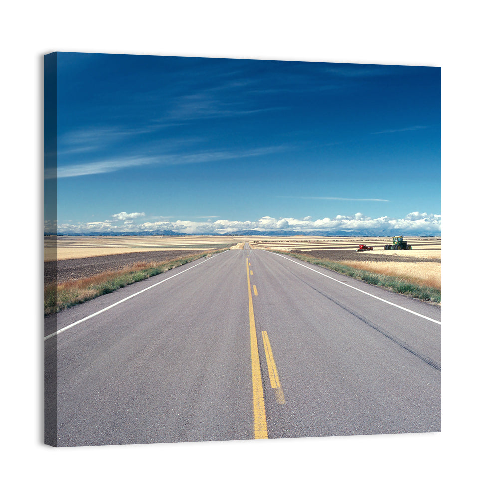 Infinite Road, Montana Wall Art