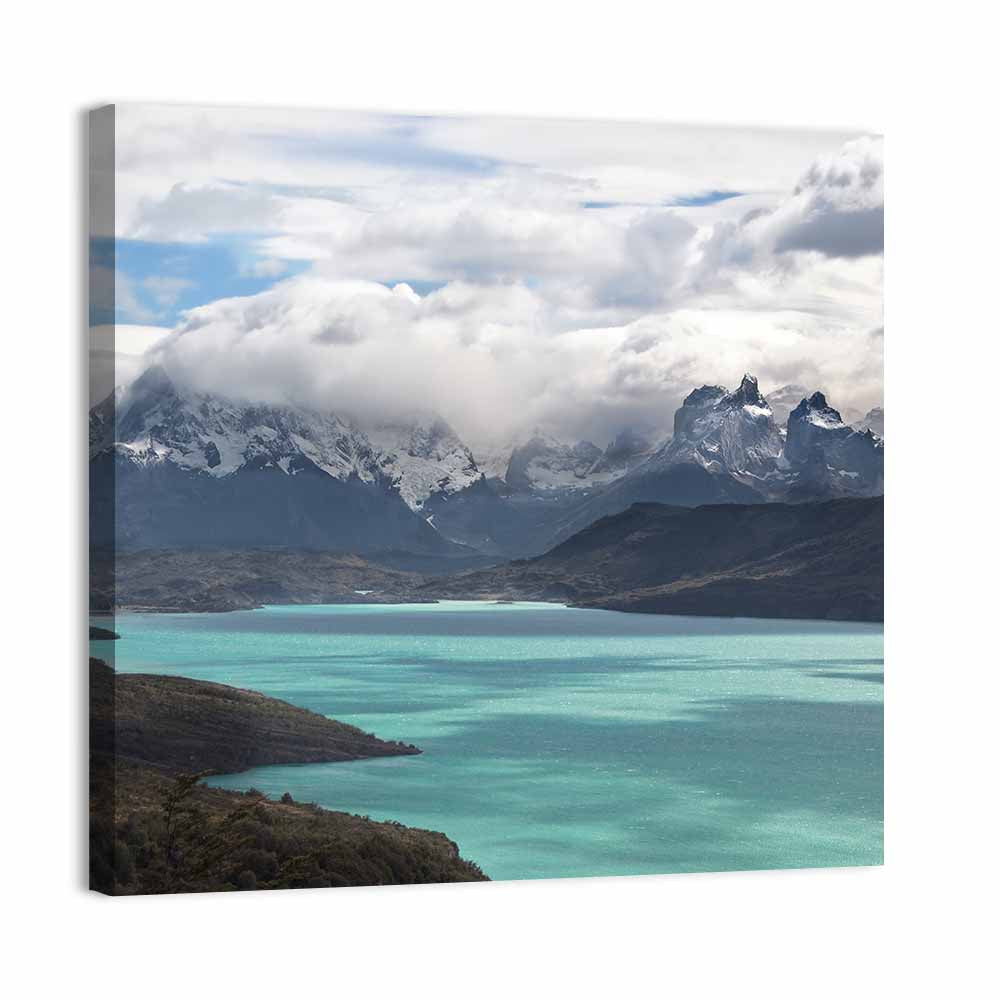 Turquoise Lake at Torres Del Paine Wall Art