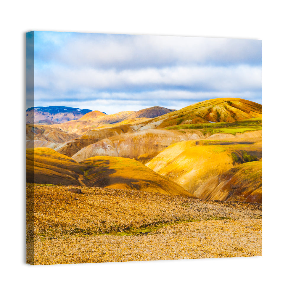 Landmannalaugar Rhyolite Mountains Wall Art