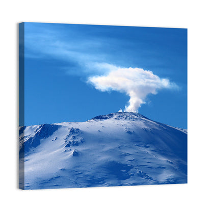 Mount Erebus Wall Art