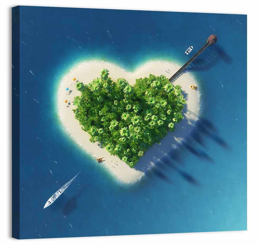 Island of Love Wall Art
