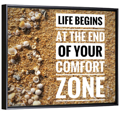 Comfort Zone & Success Wall Art