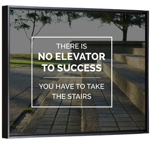 Elevator to Success Wall Art